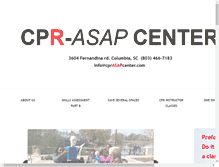 Tablet Screenshot of cprasapcenter.com